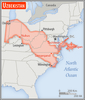 Area comparison map
