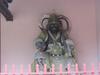 A figure at the Thien Mu Pagoda in the city of Hue.