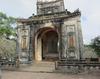 The Stele Pavilion outside the sepulchre of the Emperor Tu Doc in Hue. 