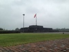 Another view of the flag tower in the Citadel of Hue, the former imperial capital of Vietnam. 