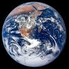 View of the Earth from space showing part of the Eastern Hemisphere including all of Africa, the island of Madagascar, the Arabian peninsula, and a portion of Antarctica. Image courtesy of NASA. 