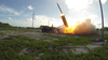 A Terminal High-Altitude Area Defense interceptor is launched from a THAAD battery on Wake Island. In this test the THAAD system intercepted two air-launched ballistic-missile targets. Wake Island is an important launch facility for the Ronald Reagan Ballistic Missile Defense Test Site, managed by the US Missile Defense Agency from Kwajalein Atoll  in the Marshall Islands. Photo courtesy of the US Missile Defense Agency.