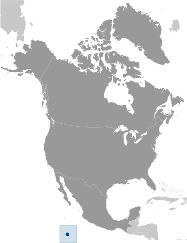 Clipperton Island Locator Map