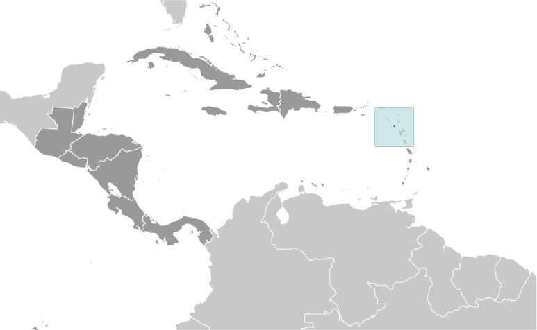 Montserrat Locator Map